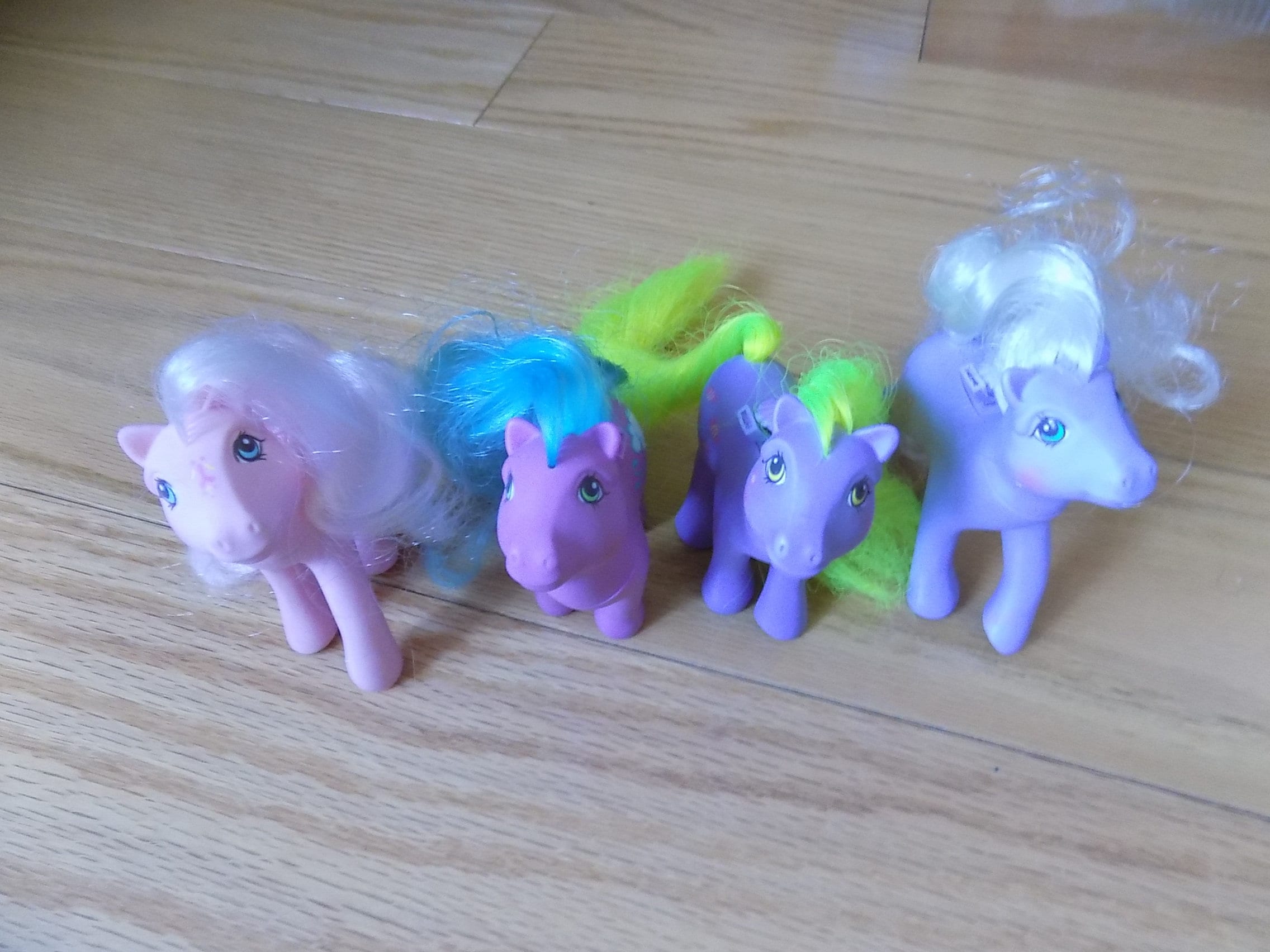 Vintage My Little Pony G1 Flutter Wings Ponies - 1980s Hasbro MLP