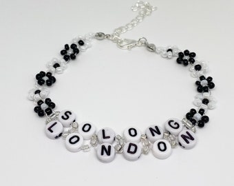 Bracelet d'amitié inspiré de « So long London » de Taylor Swift