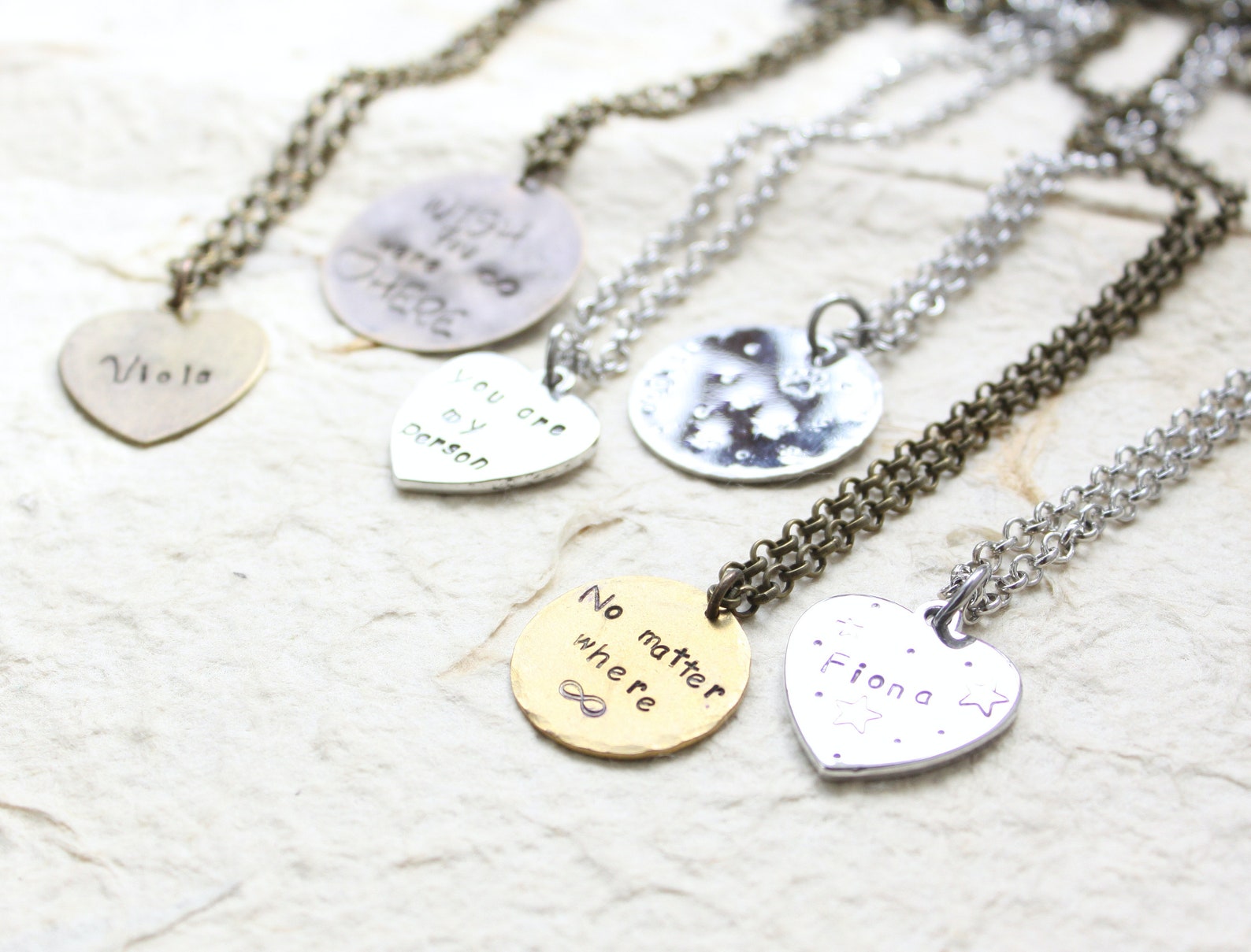 Personalized necklace / engraved necklace / personalize your Etsy