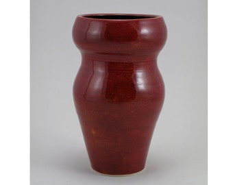 Copper Red Vase