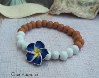 Sommer Armband "Hawaii" Blau