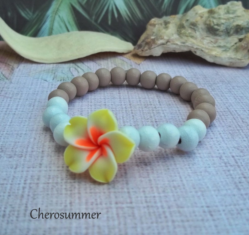 Sommer Armband Hawaii Gelb Bild 1