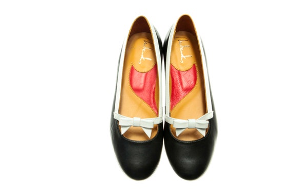 office black flat shoes