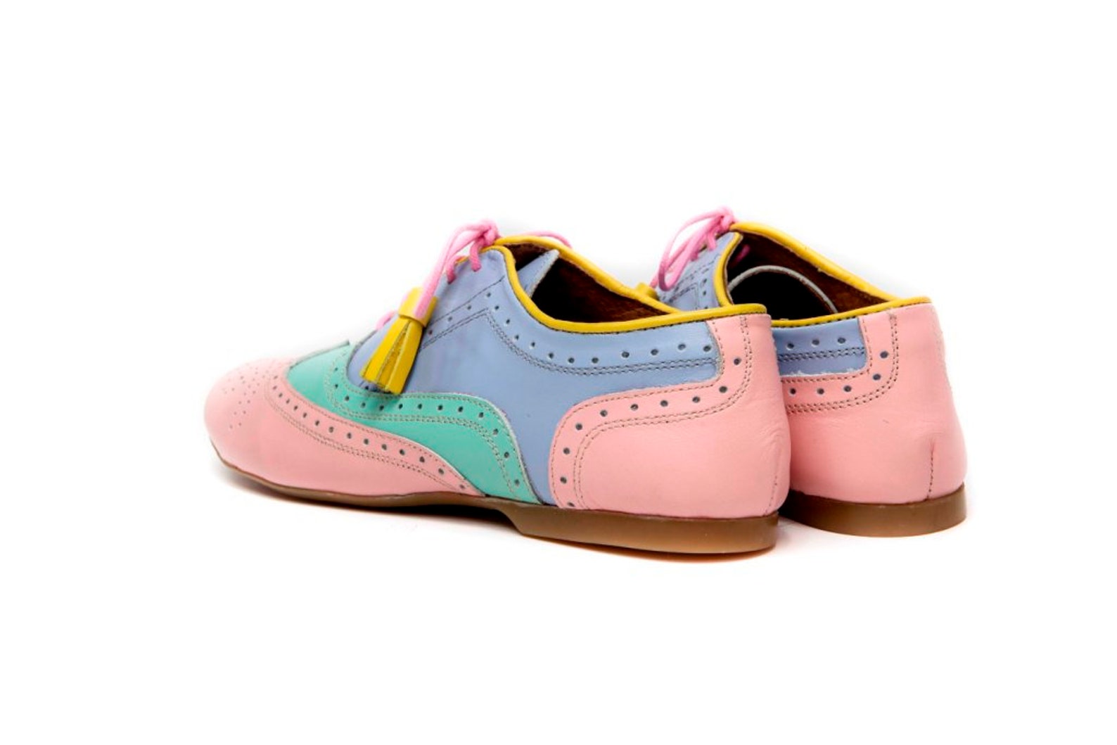 women's oxford shoes, ballet flats, leather ballet flats, handmade women's flats, pink shoes, mint shoes, blue shoes, ba