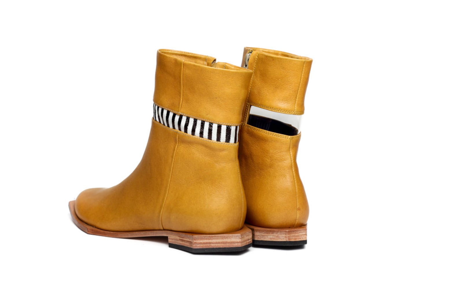 mustard yellow boots