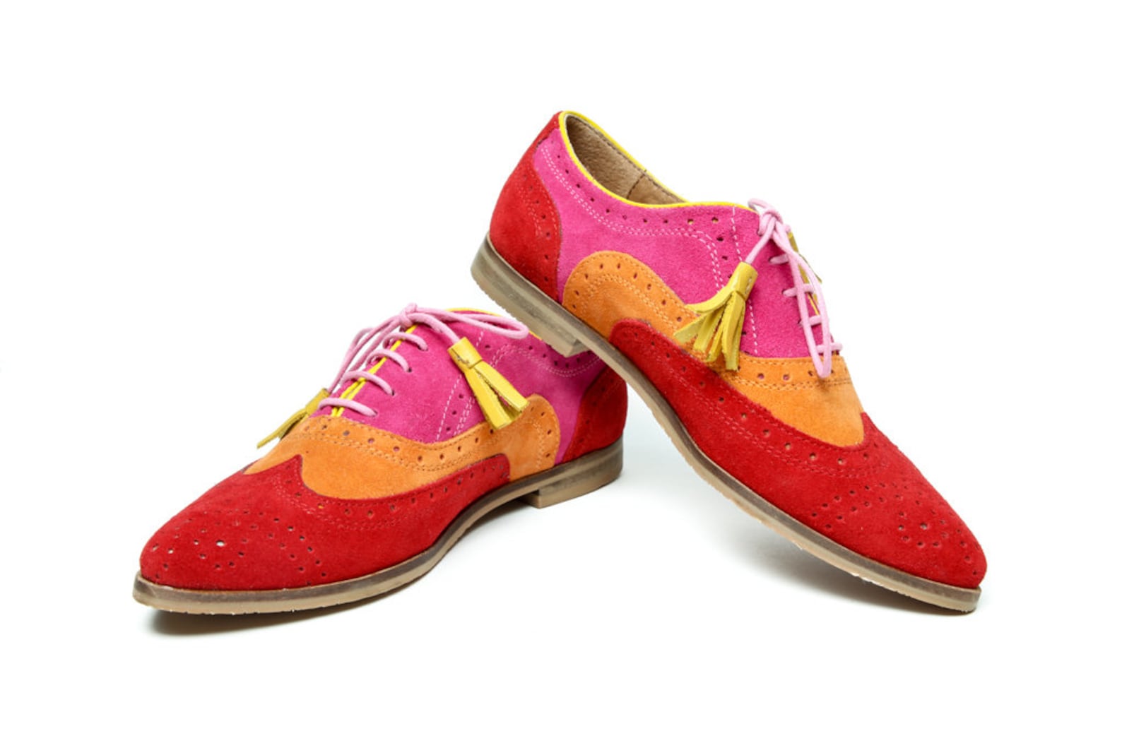 pointed oxford shoes women's