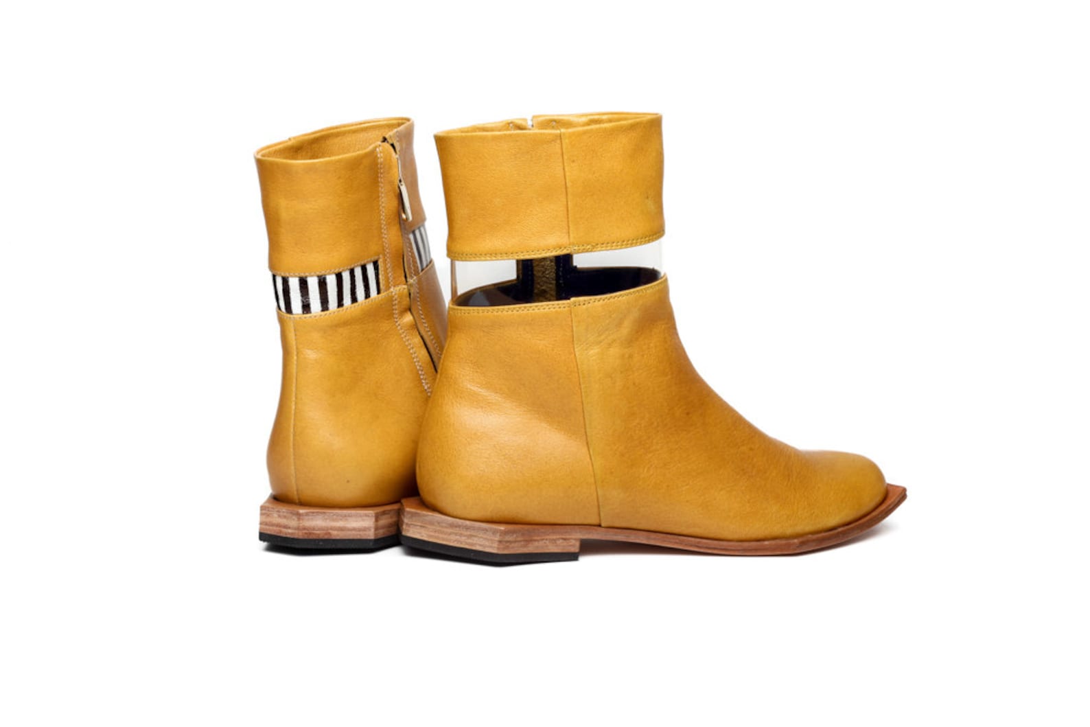 mustard yellow boots