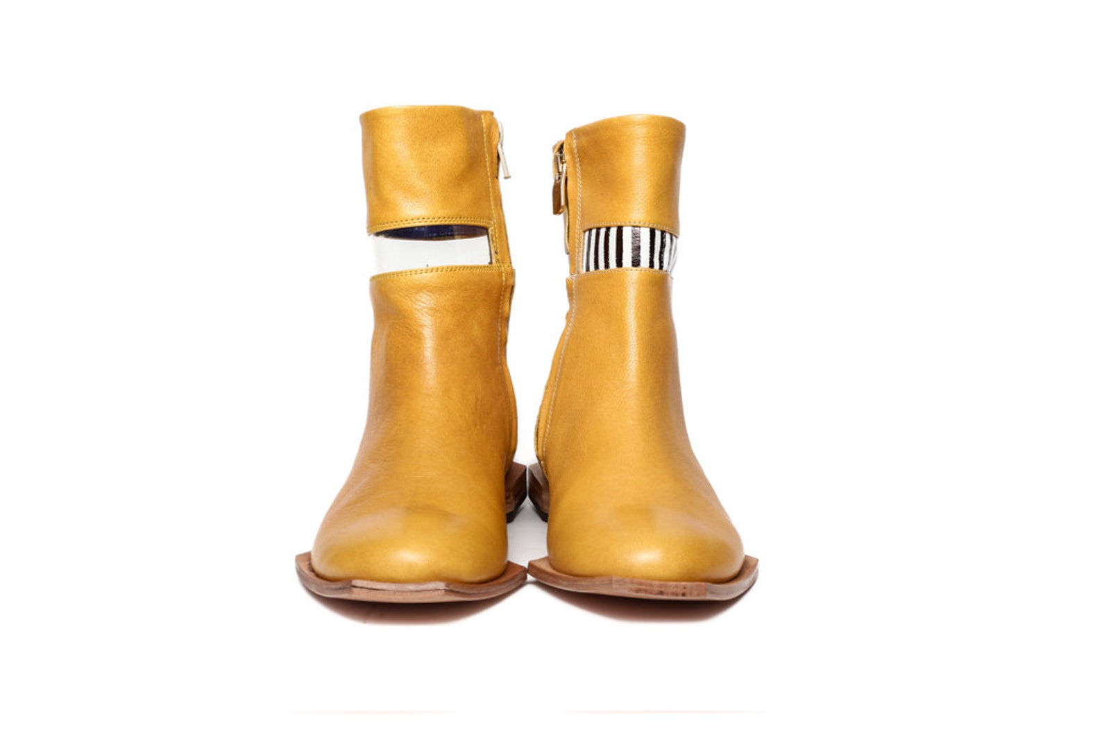 mustard yellow boots