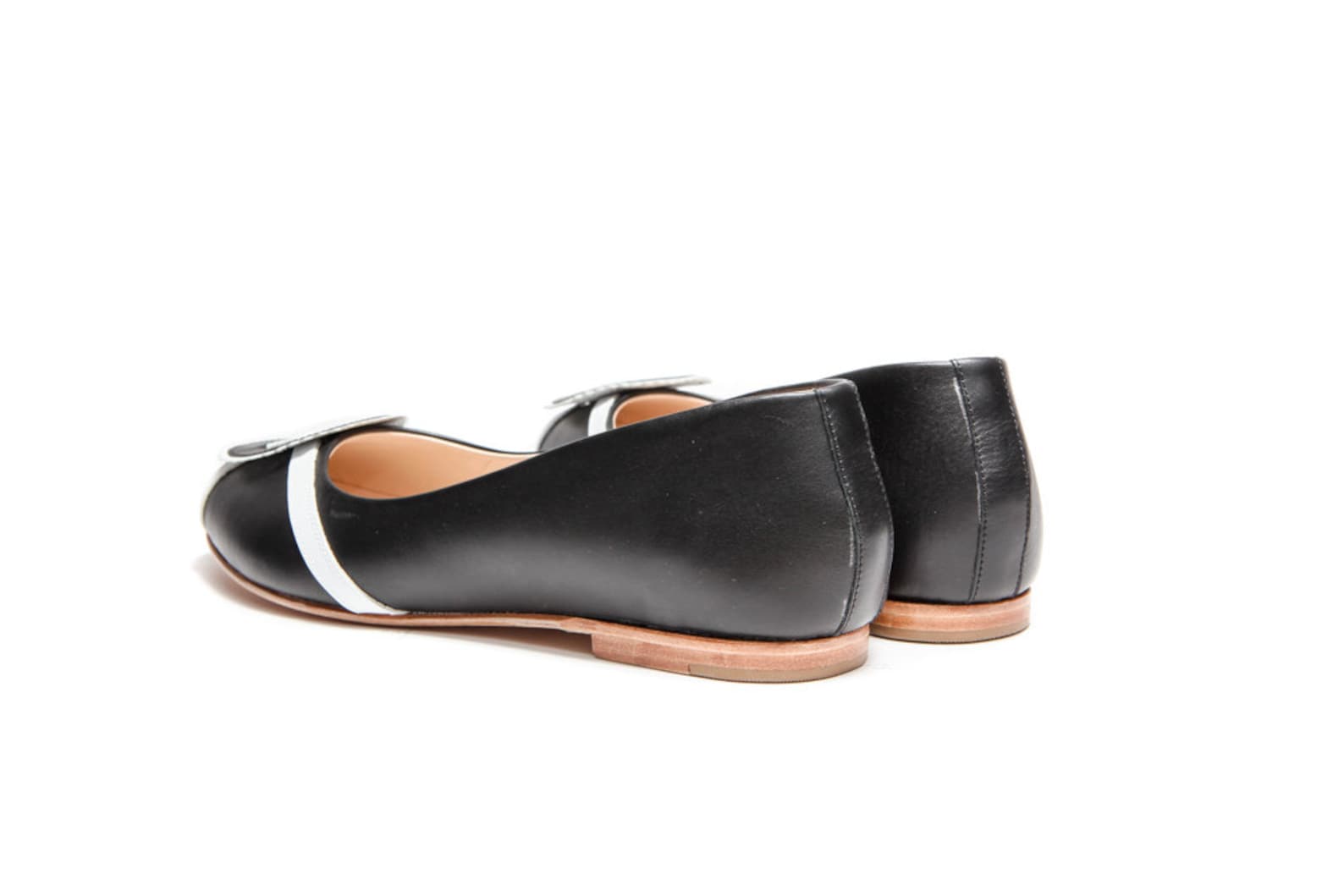 leather black ballet flats/ ballerina shoes/ women's shoes/ handmade flats/ elegant flats/ wedding shoes/ custom shoes