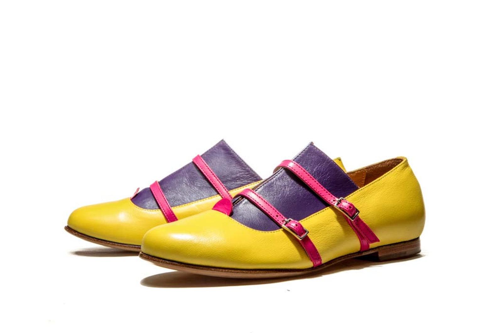 handmade ballet flats/ women's oxford shoes/ women's monk shoes/ leather flats/ everyday shoes/ buckle up shoes/ yellow handmade ballet flats/ women's oxford shoes/ women's monk shoes/ leather flats/ everyday shoes/ buckle up shoes/ yellow
