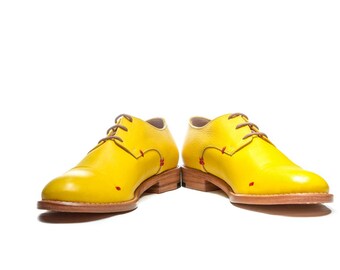 yellow brogues womens