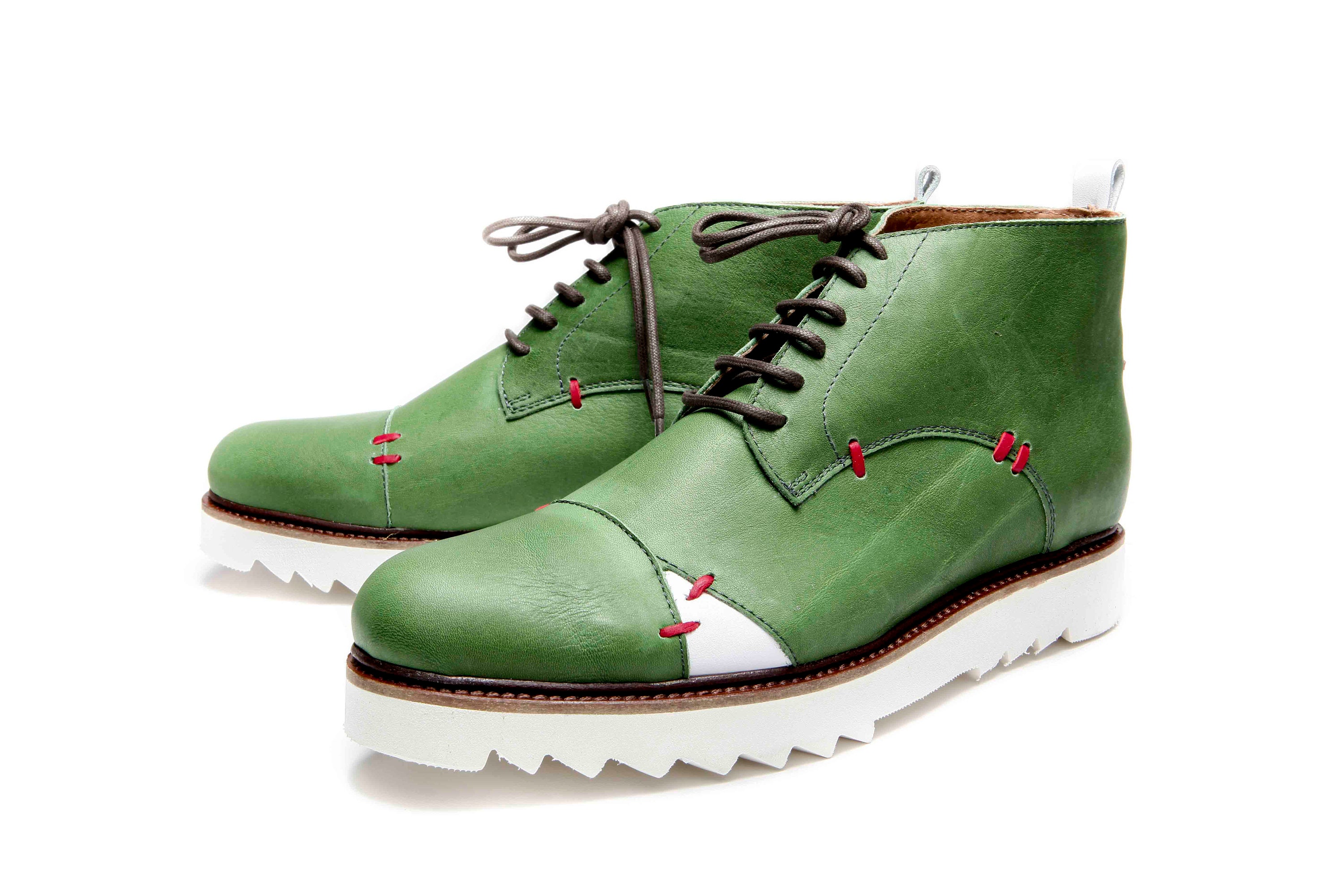 Zapatos hechos a mano verdes para hombre Botines de cuero para hombres Zapatos únicos para hombres Zapatos Oxford verdes Zapatos Zapatos para hombre Botas Botas de vestir Zapatos cómodos para hombres Botines verdes 