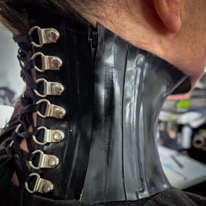 Neck corset latex - Etsy 日本