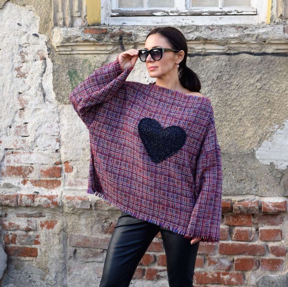 cheap oversized sweaters plus size