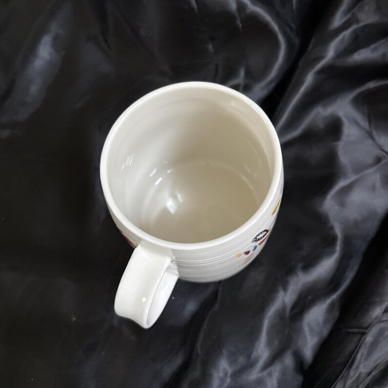 Starla M. Halfmann Anthropologie Letter Initial Monogram •T• Mug Floral image 6