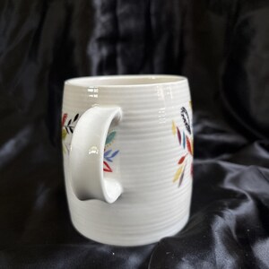 Starla M. Halfmann Anthropologie Letter Initial Monogram •T• Mug Floral image 5