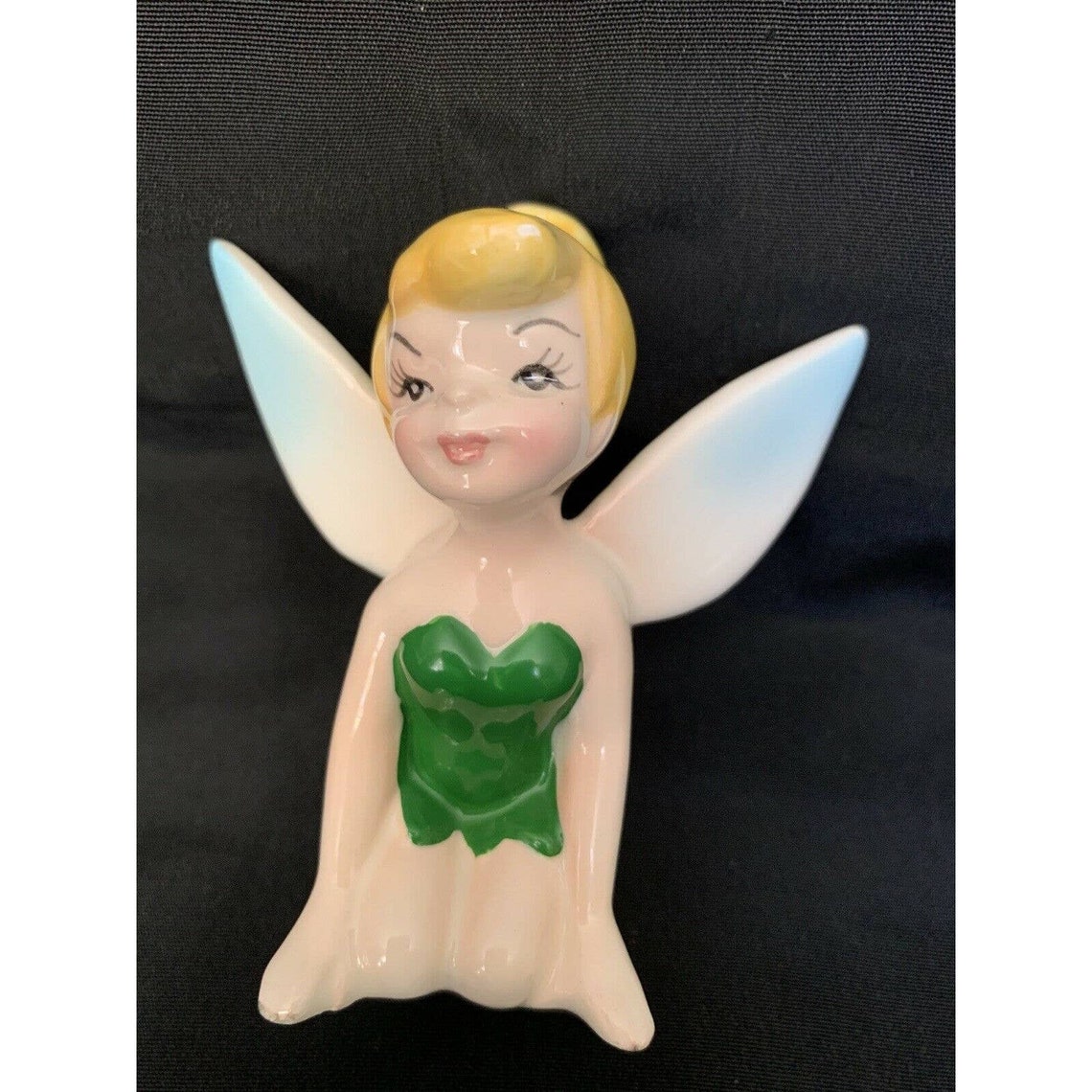 Vintage Disney Tinker Bell Porcelain Figurine Made in Japan Etsy