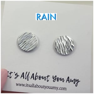 Silver dot earrings, Small silver stud earrings, Minimalist Earrings, tiny thin flat circular stud earrings with stainless steel posts