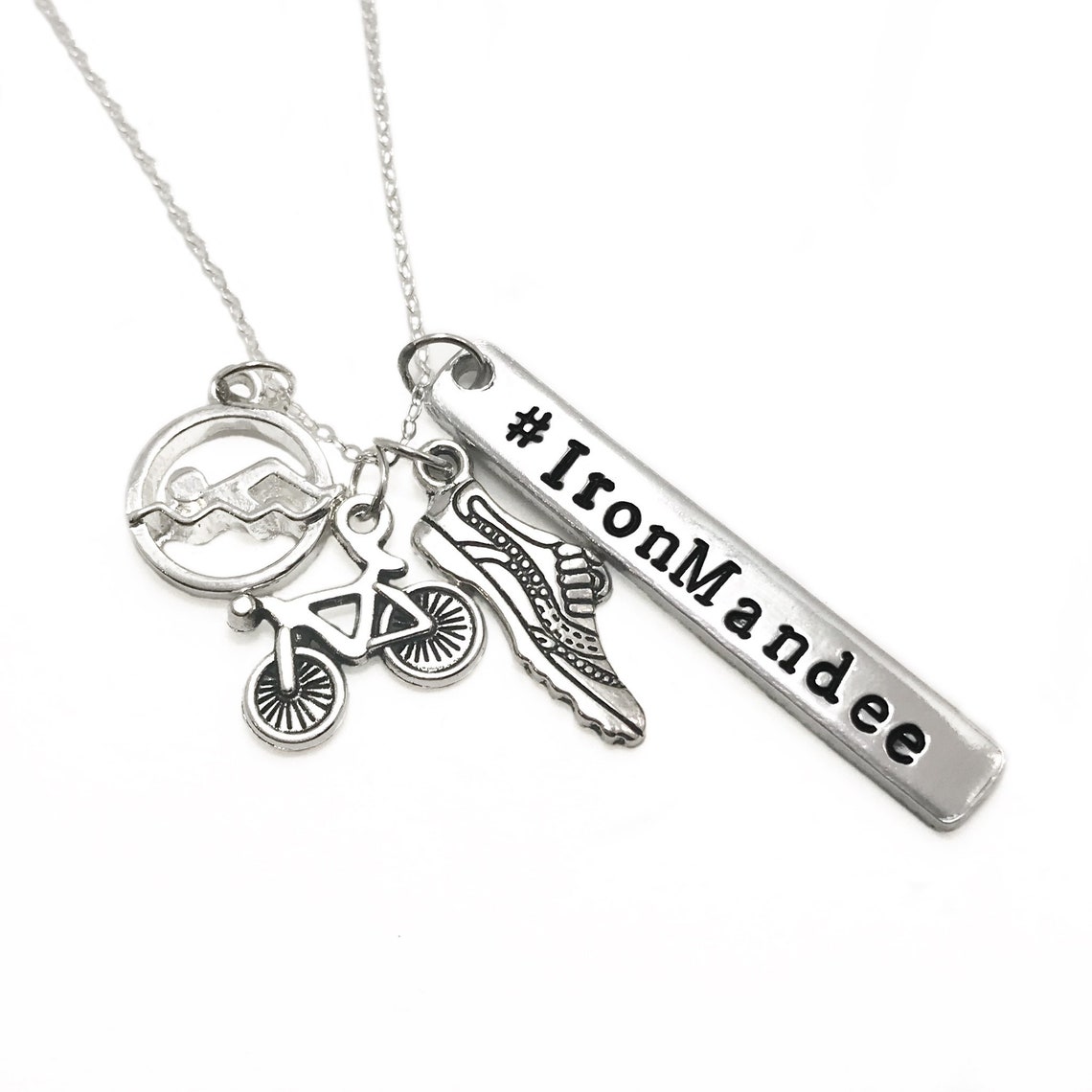 Ironman Triathlon Triathlon Gifts Triathlon Jewelry Etsy