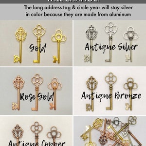 antique skeleton key ornament gold key silver key rose gold key antique bronze key antique copper key