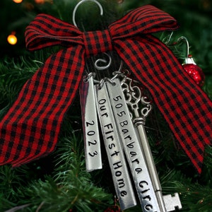 Personalized New Home Ornament, Our First Apartment, Our First Condo, My First Home, My First Apartment, My First Condo, Home Keepsake
