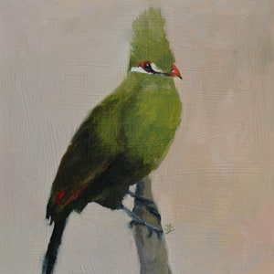 Small Oil Painting. Bird painting. Bird art. Wall art. Bird artwork. Gift for her. Home decor. Miniature artwork