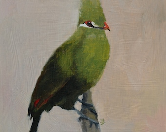 Small Oil Painting. Bird painting. Bird art. Wall art. Bird artwork. Gift for her. Home decor. Miniature artwork
