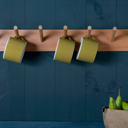 Scandi Peg Rail Handmade Scandi Coat Rack Etsy UK