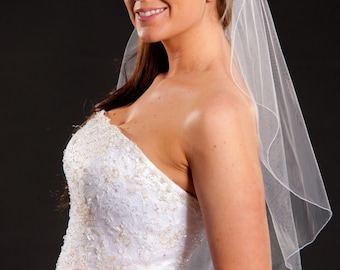 1 Layer Elbow Length Veil