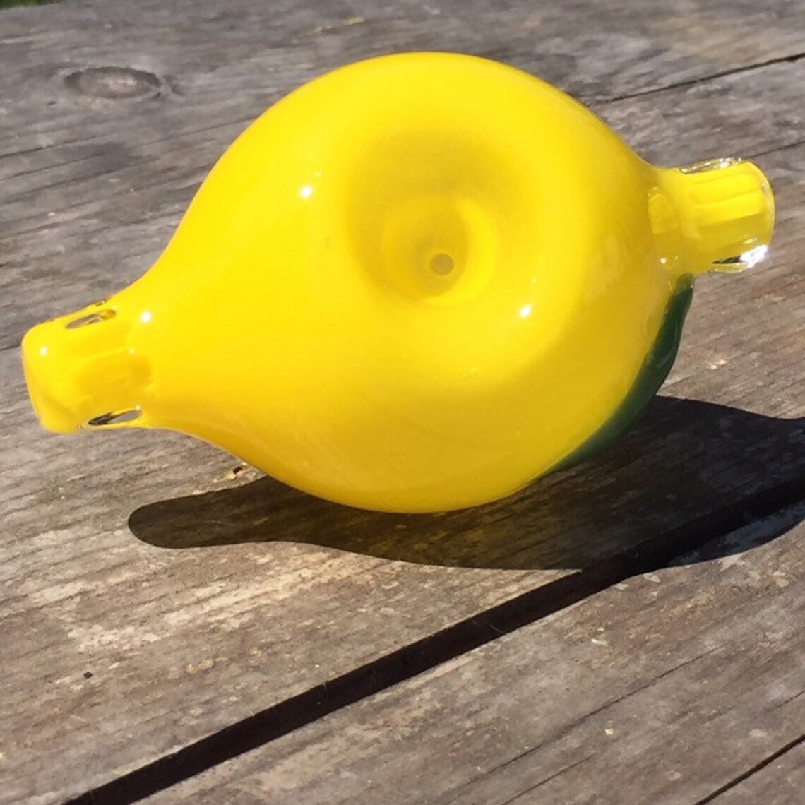 Lemon Glass Smoking Pipe Novelty Pipes Fruit Glass Pipes Etsy UK