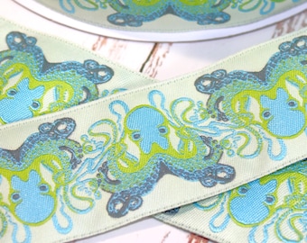 Tula Pink RETIRED Vintage Kollektionsband OCTOGARDEN 1 1/2 "- BTY