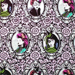 Tula Pink NIGHTSHADE Deja Vu Quilt Fabric Mini Coven - BTHY