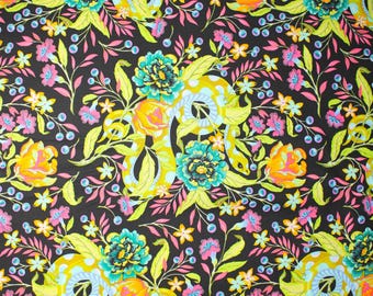 Tula Pink MOON GARDEN Hissy Fit Snakes Dawn Quilt Fabric - BTHY