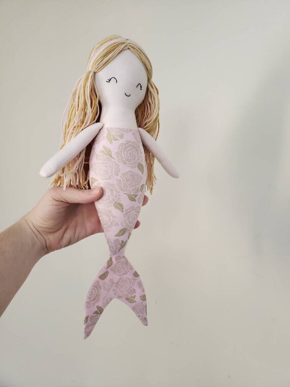 mermaid soft doll