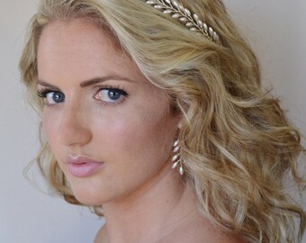 Pearl Wreath Pearl Halo Pearl Headband Grecian Bridal Halo Etsy