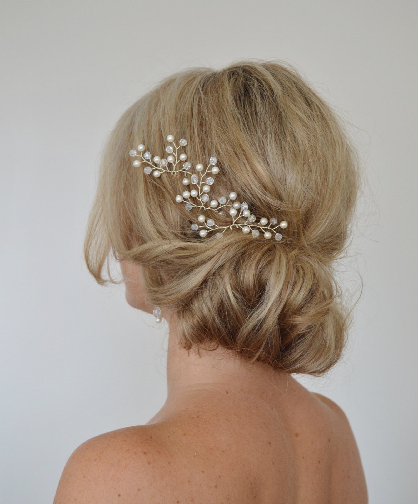 Wedding Hair Pins Bridal Hair Accessories Bridal Hair Clips Etsy