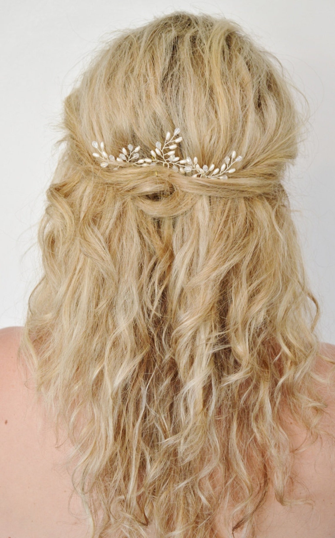 Bridal Hair Accessories Bridal Hair Pins Leaf Hair Pins Etsy