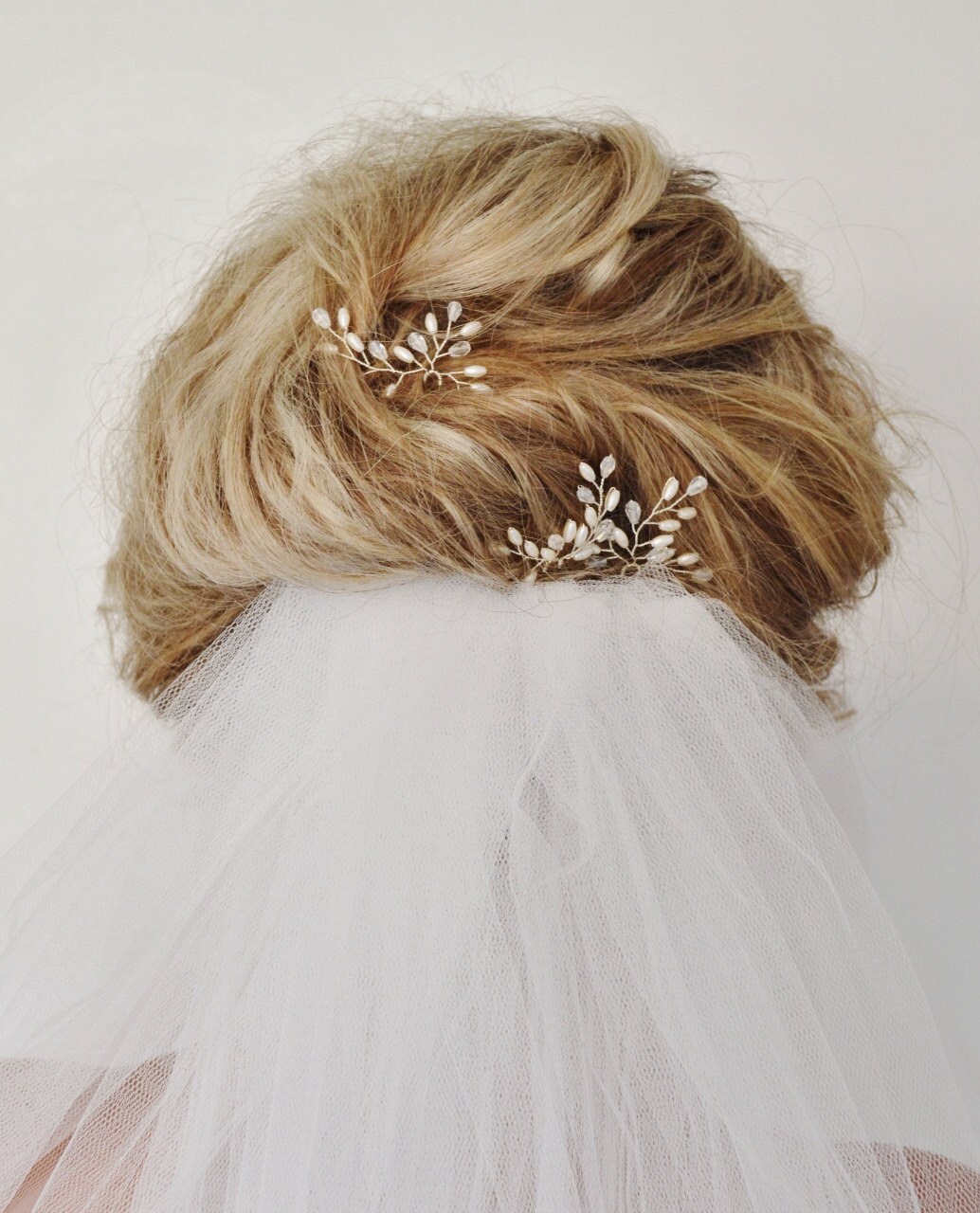 Bridal Hair Accessories Bridal Hair Pins Leaf Hair Pins Etsy