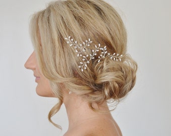 Wedding Hair Pins, Bridal Hair Pins, Swarovski Crystal Hair Pins,Bridal Hair Accessory, Bridal Hair Clips,Wedding Hair Piece,Set of 3