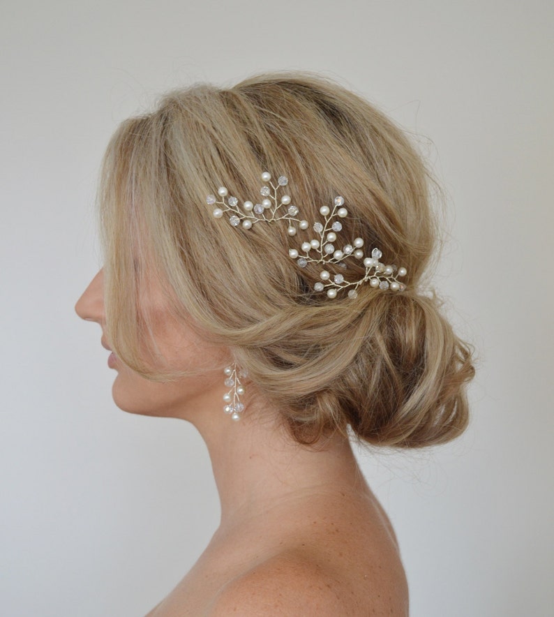 Wedding Hair Pins Bridal Hair Accessories Bridal Hair Clips Etsy UK