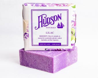 Lilac Soap – Handmade Cold-Process Bar, Uplifting Floral Scent, Natural Skincare