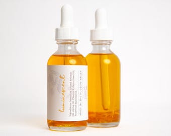 Luminescent Facial Nectar – Lightweight Botanical Face Oil for Radiant Skin