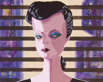 Barbie Noir: The Replicant- giclee print