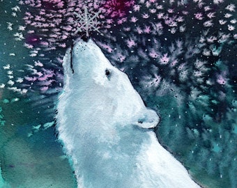 Polar Bear greeting card