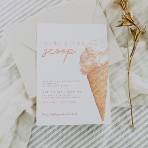 9+ Ice Cream Party Invitation Templates For Kids