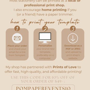 a poster with instructions on how to use a printer