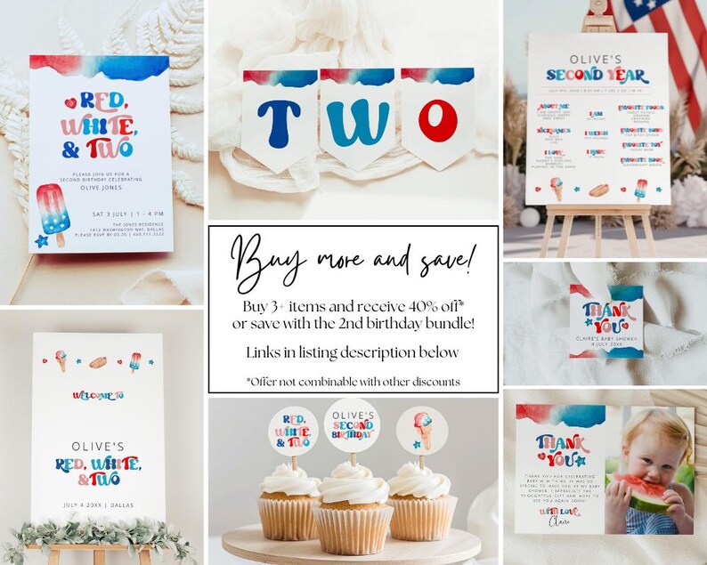 a collage of photos of a baby's first birthday