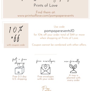 Bridal Brunch Invitation Template, Editable Bridal Shower Invite, Breakfast with the Bride Instant Download, Coffee Bridal Shower Invitation image 8