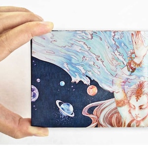 Big Dream, Billetera personalizada, Billetera de papel, Billetera para niñas, Inserto de bolso, Kahlo, Regalos para ella, Unisex, Mejor regalo para hombres, Slimfold, Creativo