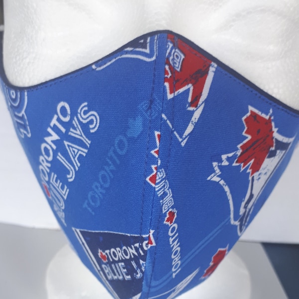 Toronto Blue Jays Mask Classic Retro Pennant   (Adult or Child size)